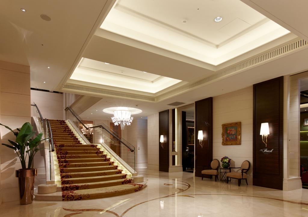 The Okura Prestige Taipei Hotell Eksteriør bilde The lobby of the hotel