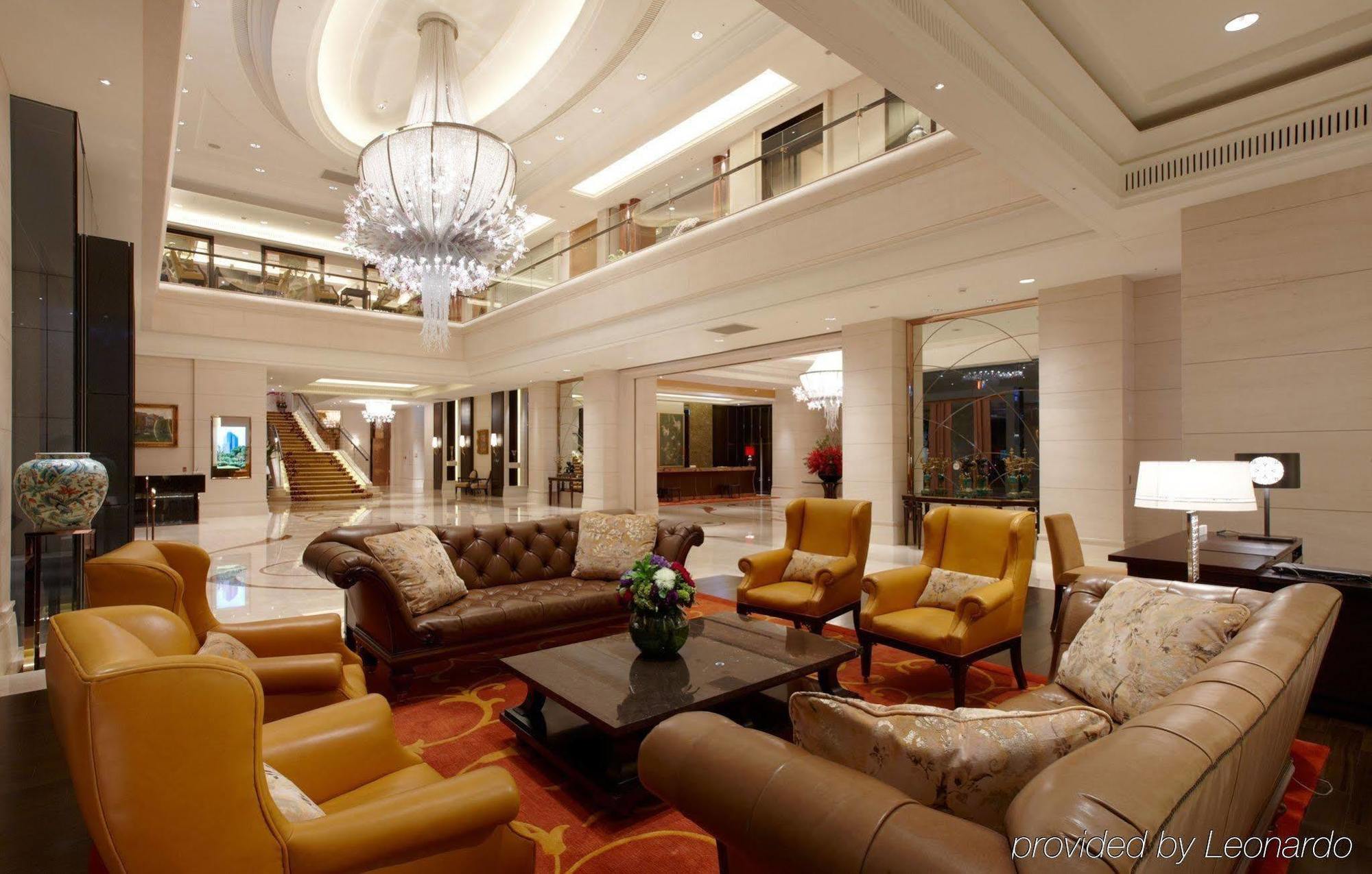 The Okura Prestige Taipei Hotell Eksteriør bilde Lobby